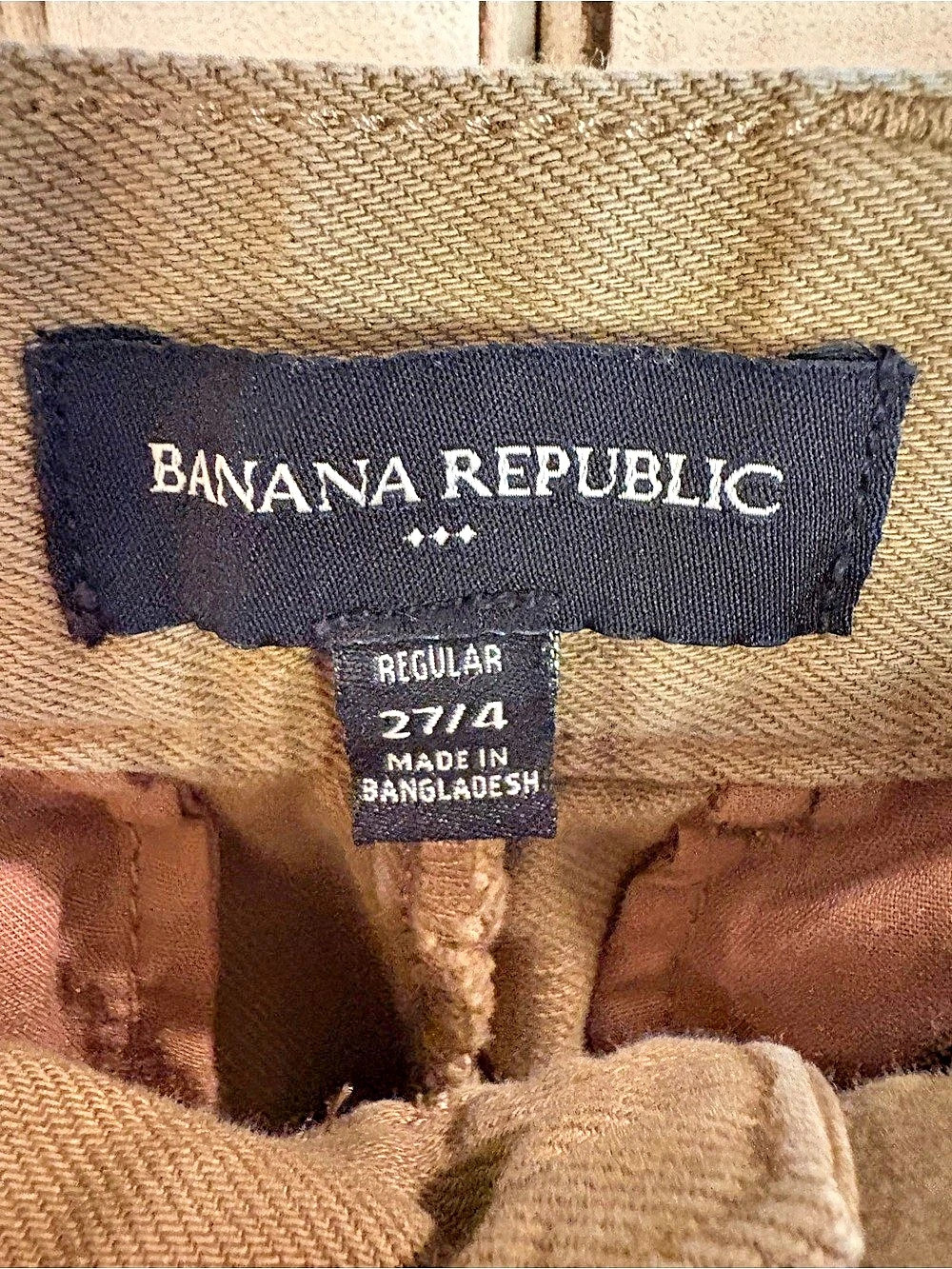 Banana Republic Women's Cargo Pants Cotton Waist 27/4